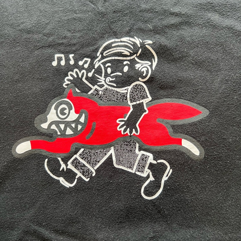 Ice Cream Black Graphic T-Shirt Size 2XL - Picture 2 of 8